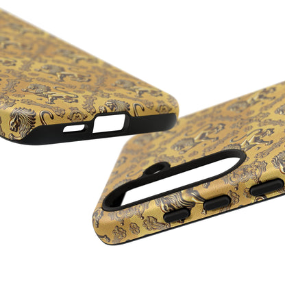 Tough Cases, Leo, Zodiac, Metal Pattern