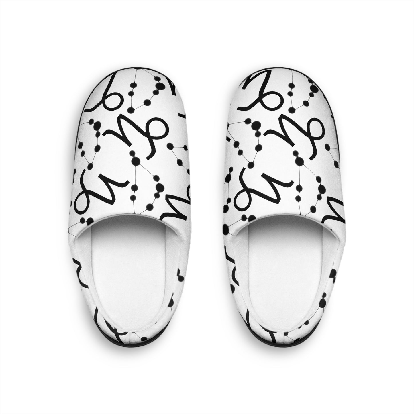 Women's Indoor Slippers, Capricorn Zodiac Sign