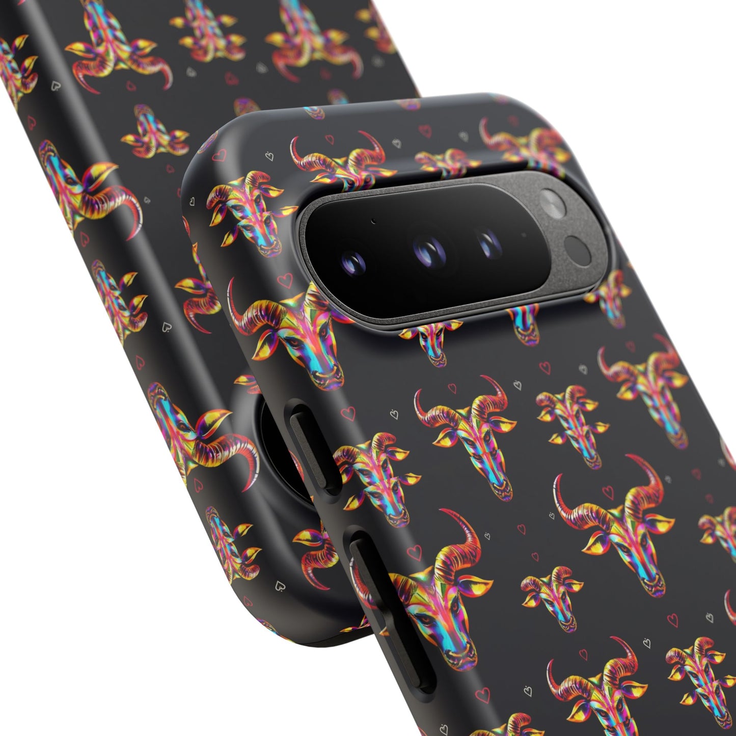 Tough Cases, Taurus, Zodiac, Metal Pattern