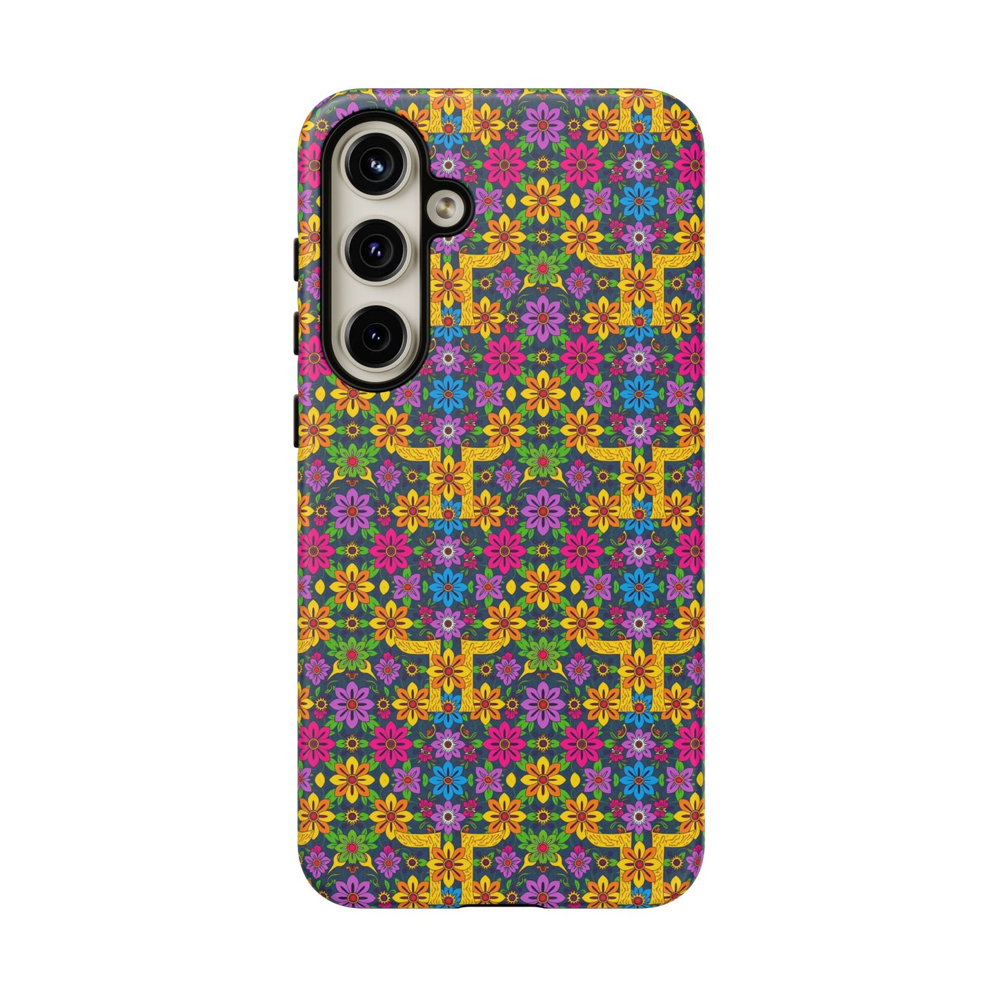 Tough Cases, Gemini, Zodiac v3, Flower Pattern