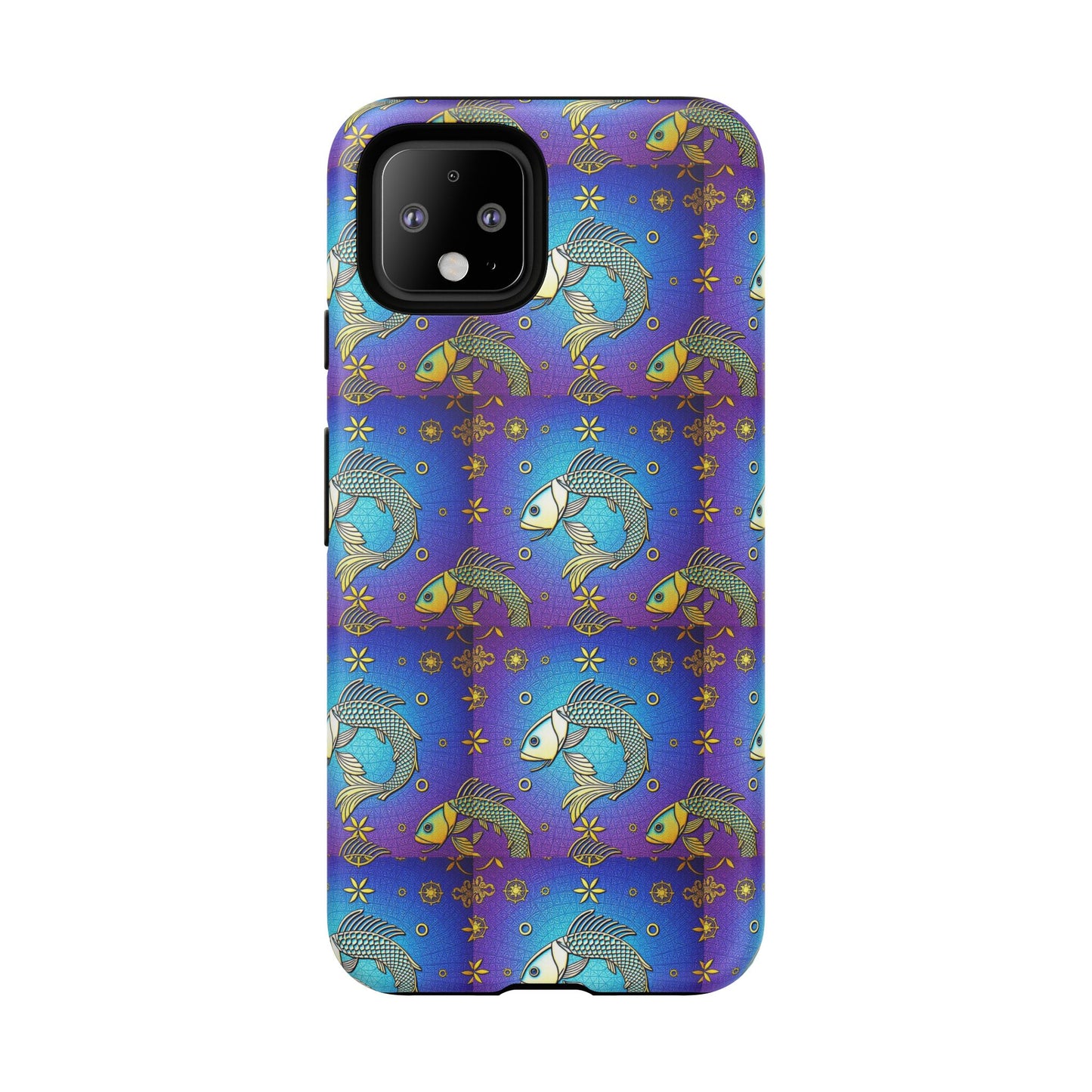 Tough Cases, Pisces, Zodiac v2, Metal Pattern