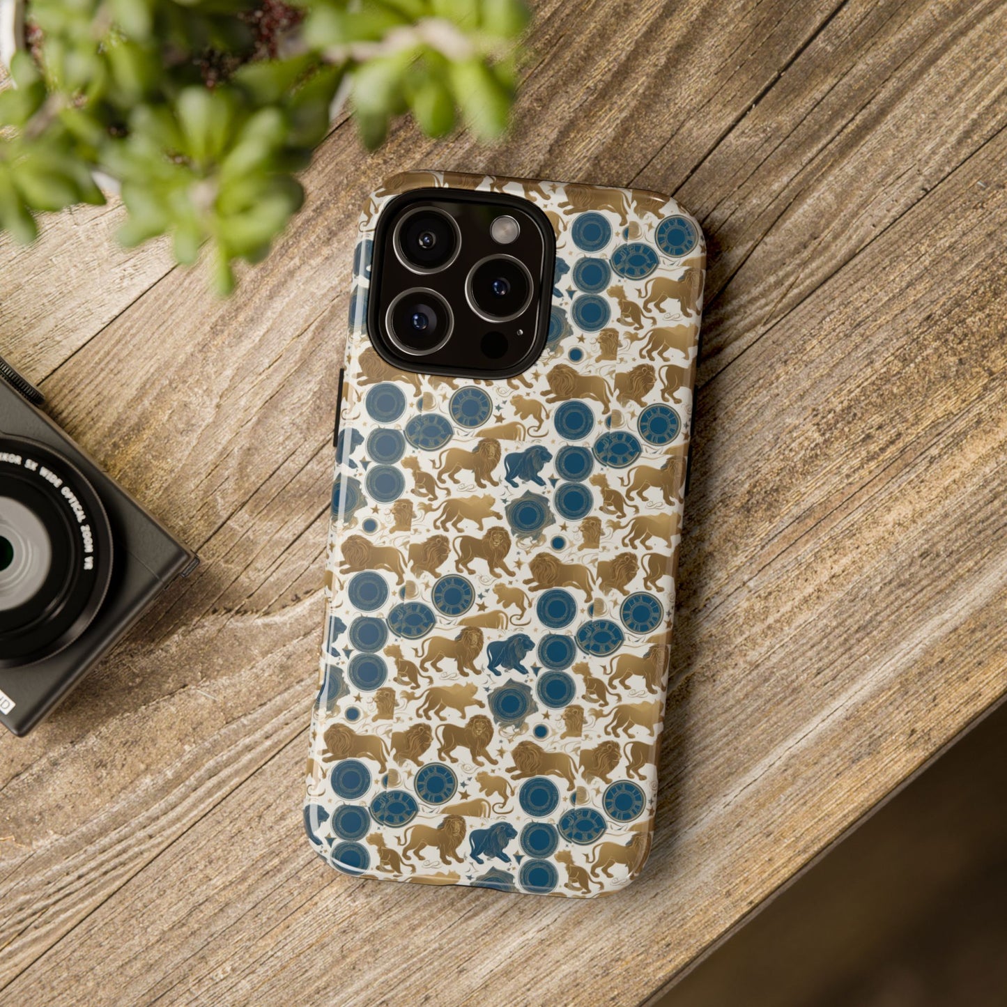 Tough Cases, Leo, Zodiac v2, Metal Pattern