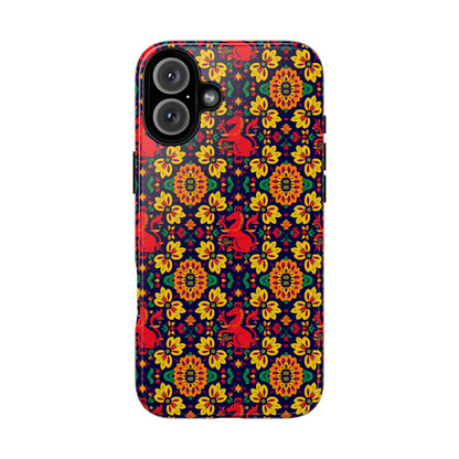 Tough Cases, Virgo, Zodiac v2, Flower Pattern