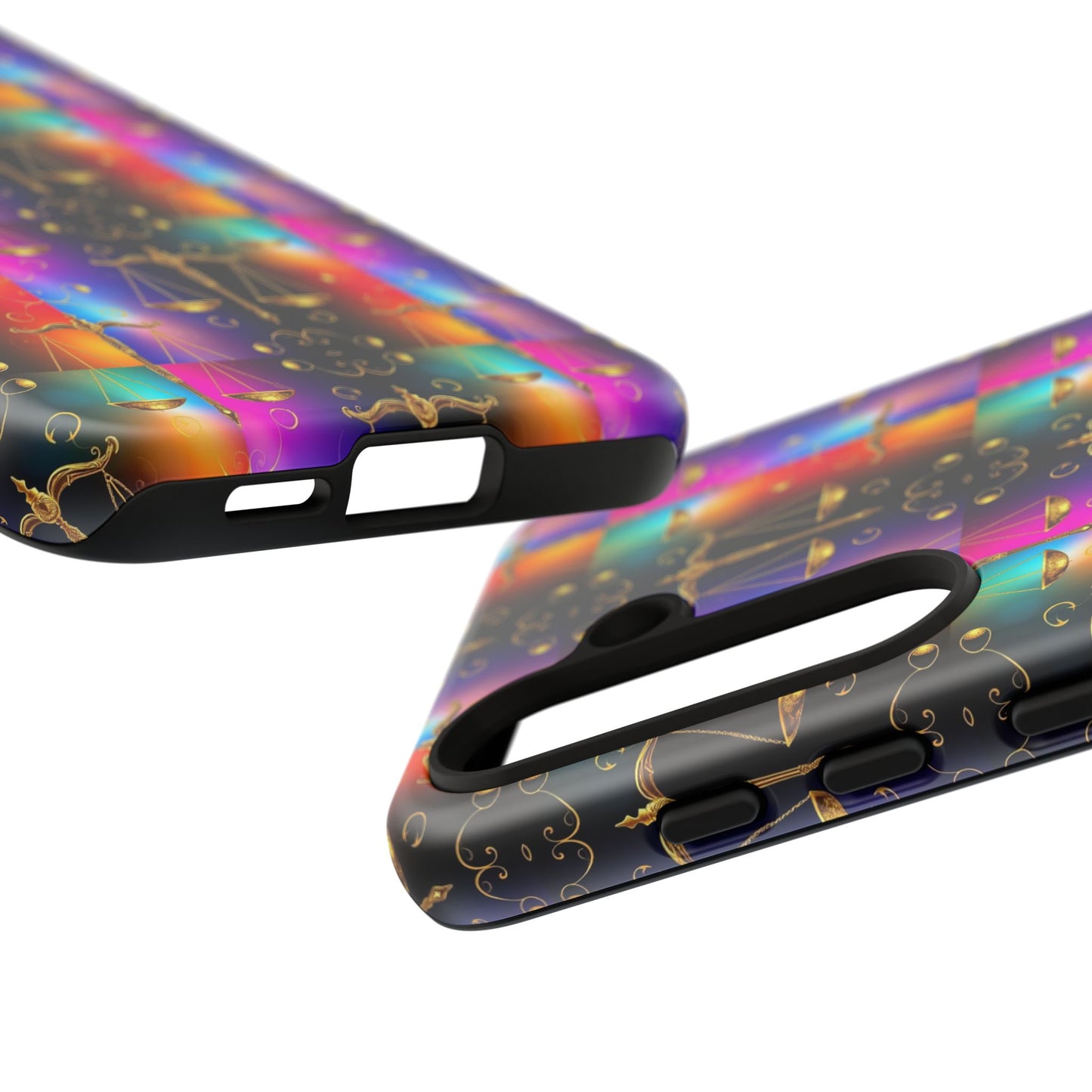 Tough Cases, Libra, Zodiac v1, Metal Pattern