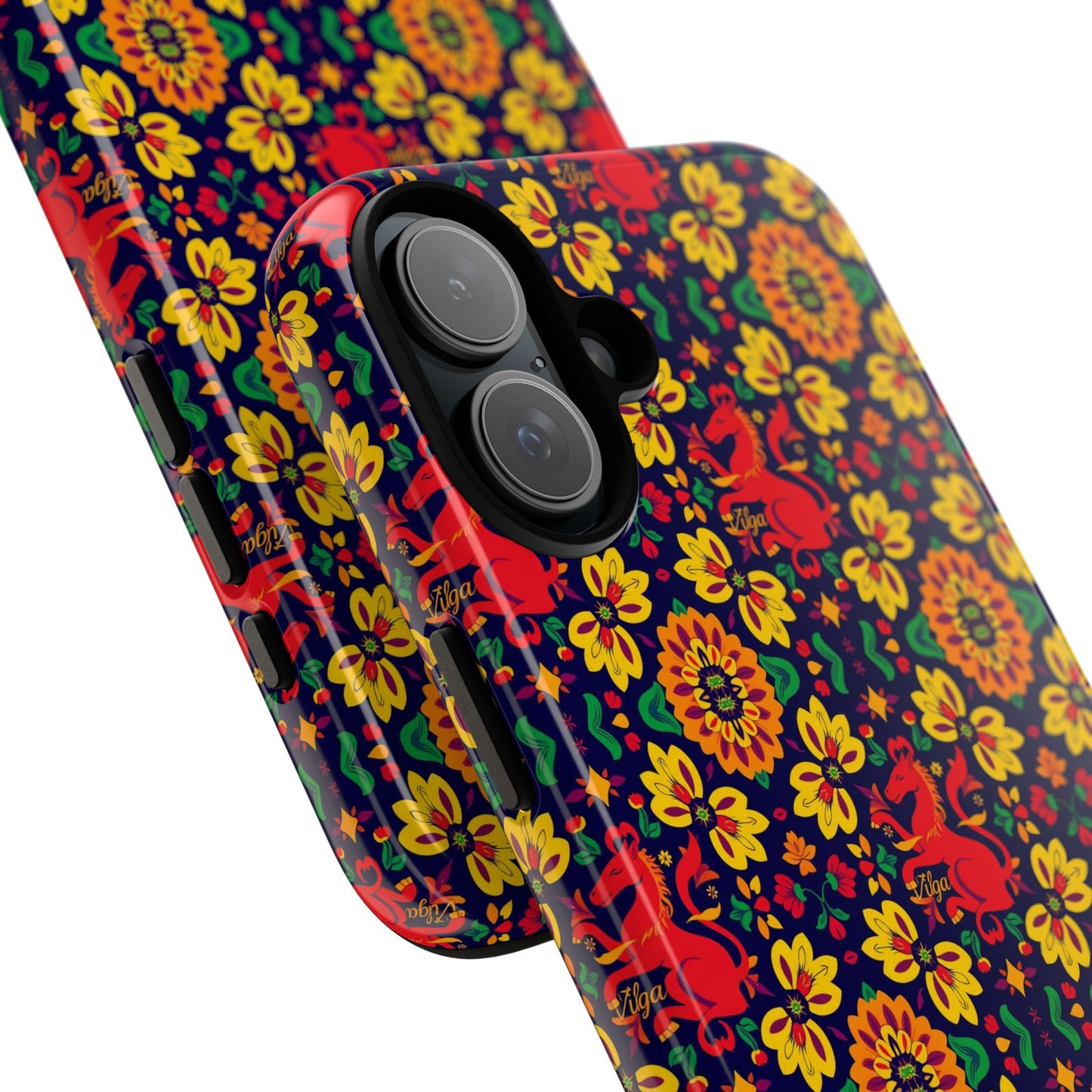 Tough Cases, Virgo, Zodiac v2, Flower Pattern