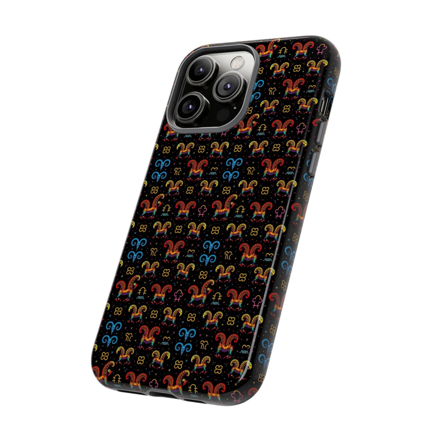 Tough Cases, Aries, Zodiac v1, Metal Pattern
