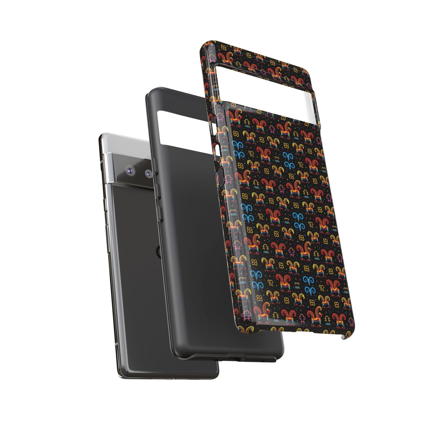 Tough Cases, Aries, Zodiac v1, Metal Pattern