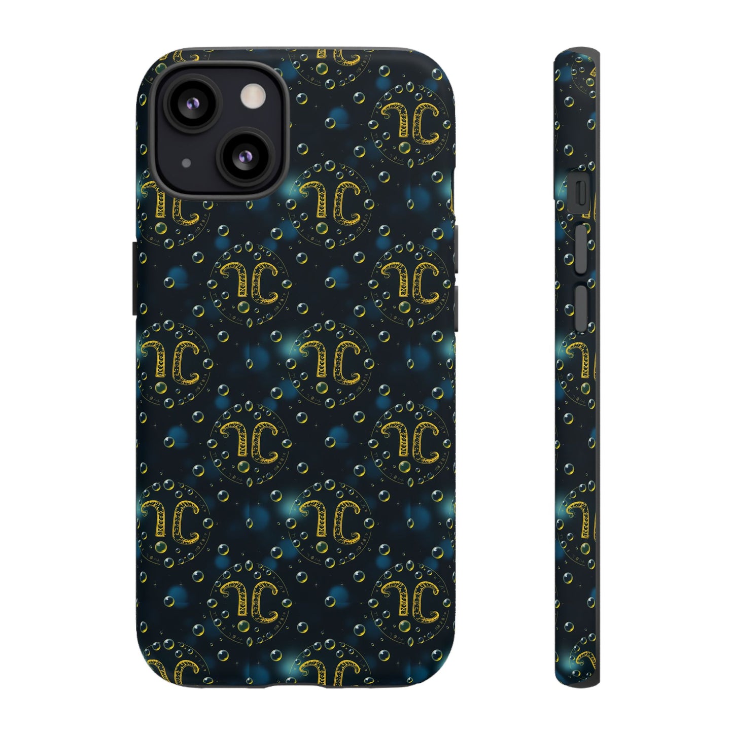 Tough Cases, Aquarius, Zodiac v2, Bubble Pattern