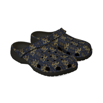 EVA Foam Rubber Shoes, (AOP), Aquarius, Zodiac v1, Pattern