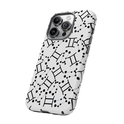 Tough Cases with the Gemini Zodiac sign for iPhone, Samsung Galaxy, and Google Pixel devices