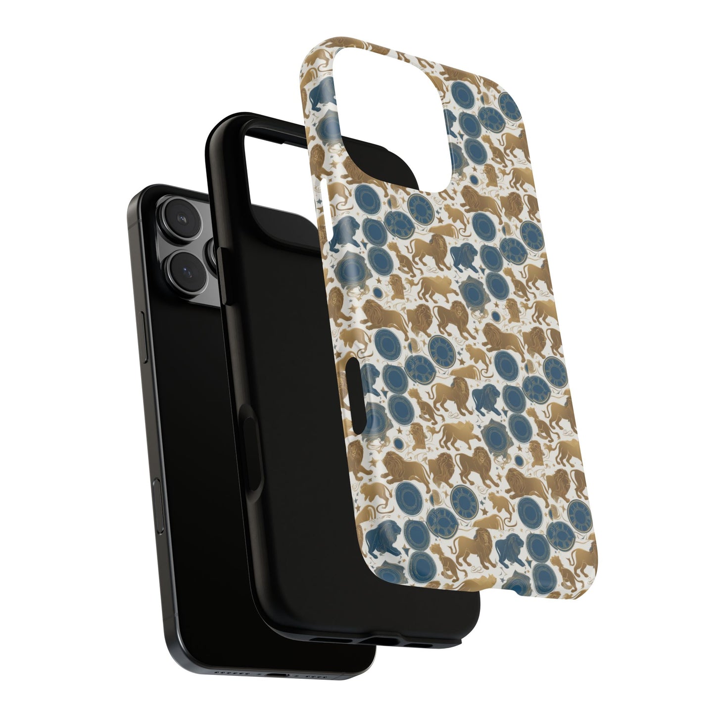 Tough Cases, Leo, Zodiac v2, Metal Pattern