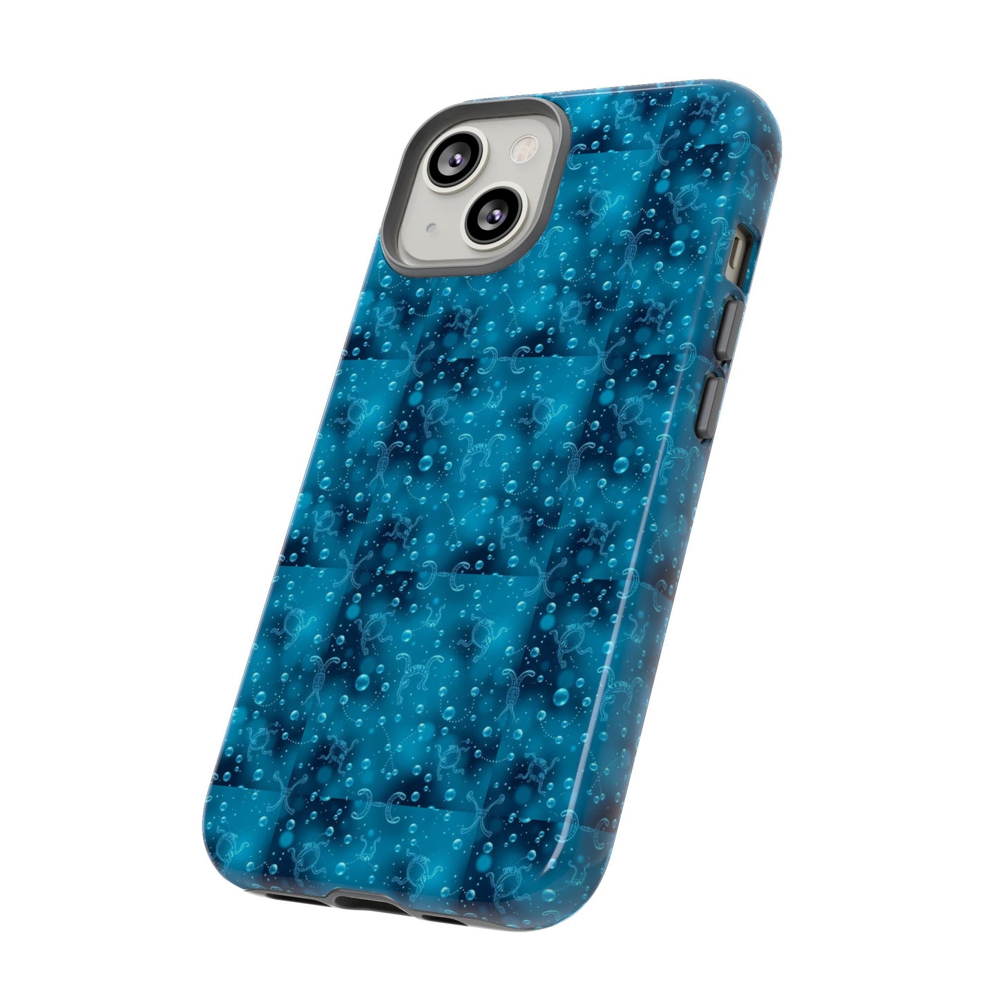 Tough Cases, Aquarius, Zodiac v3, Bubble Pattern
