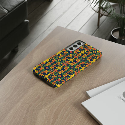 Tough Cases, Libra, Zodiac v3, Flower Pattern