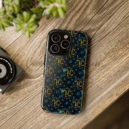 Tough Cases, Aquarius, Zodiac v2, Bubble Pattern
