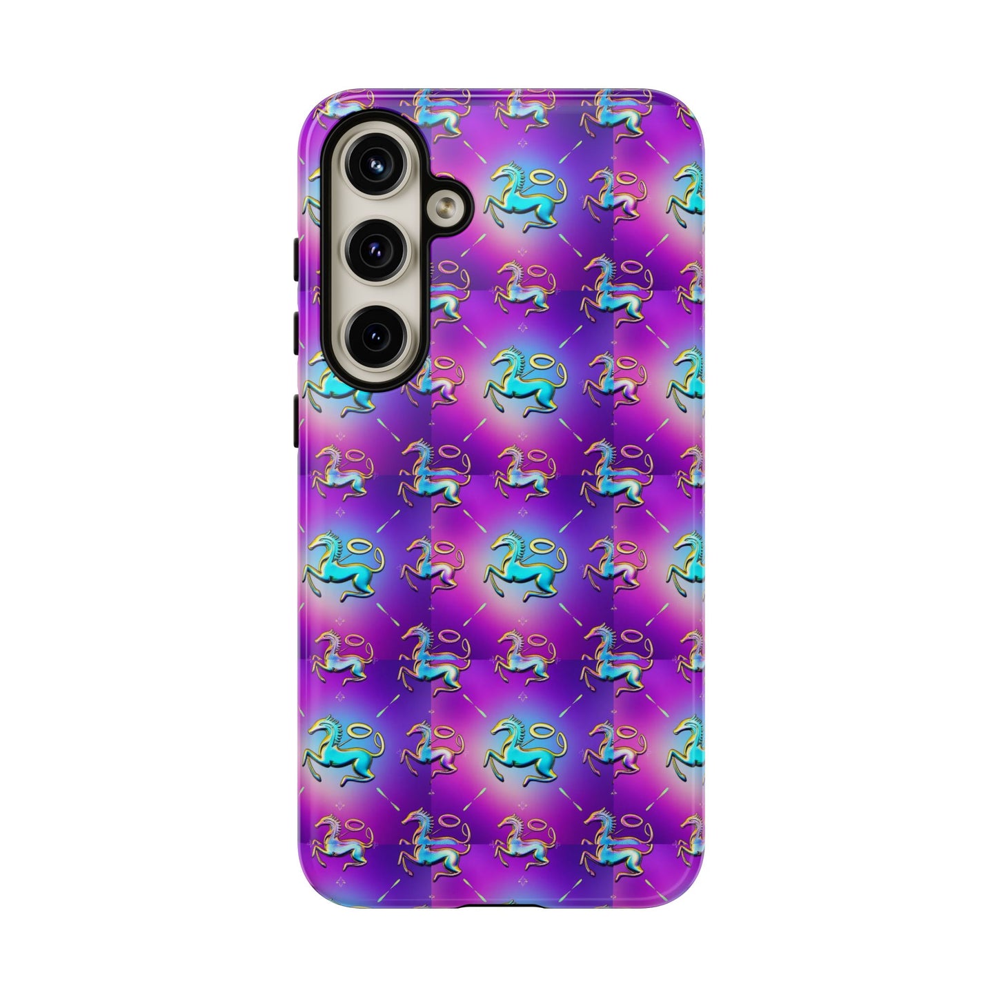 Tough Cases, Aquarius, Zodiac, Metal Pattern