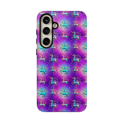 Tough Cases, Aquarius, Zodiac, Metal Pattern