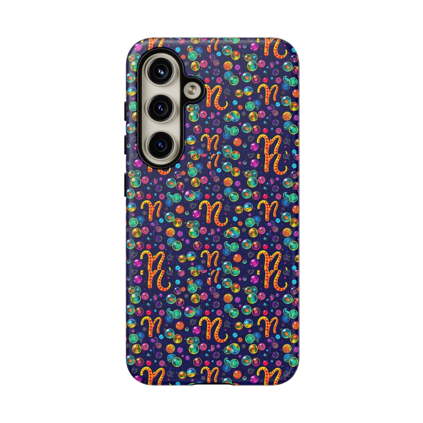 Tough Cases, Aquarius, Zodiac, Bubble Pattern