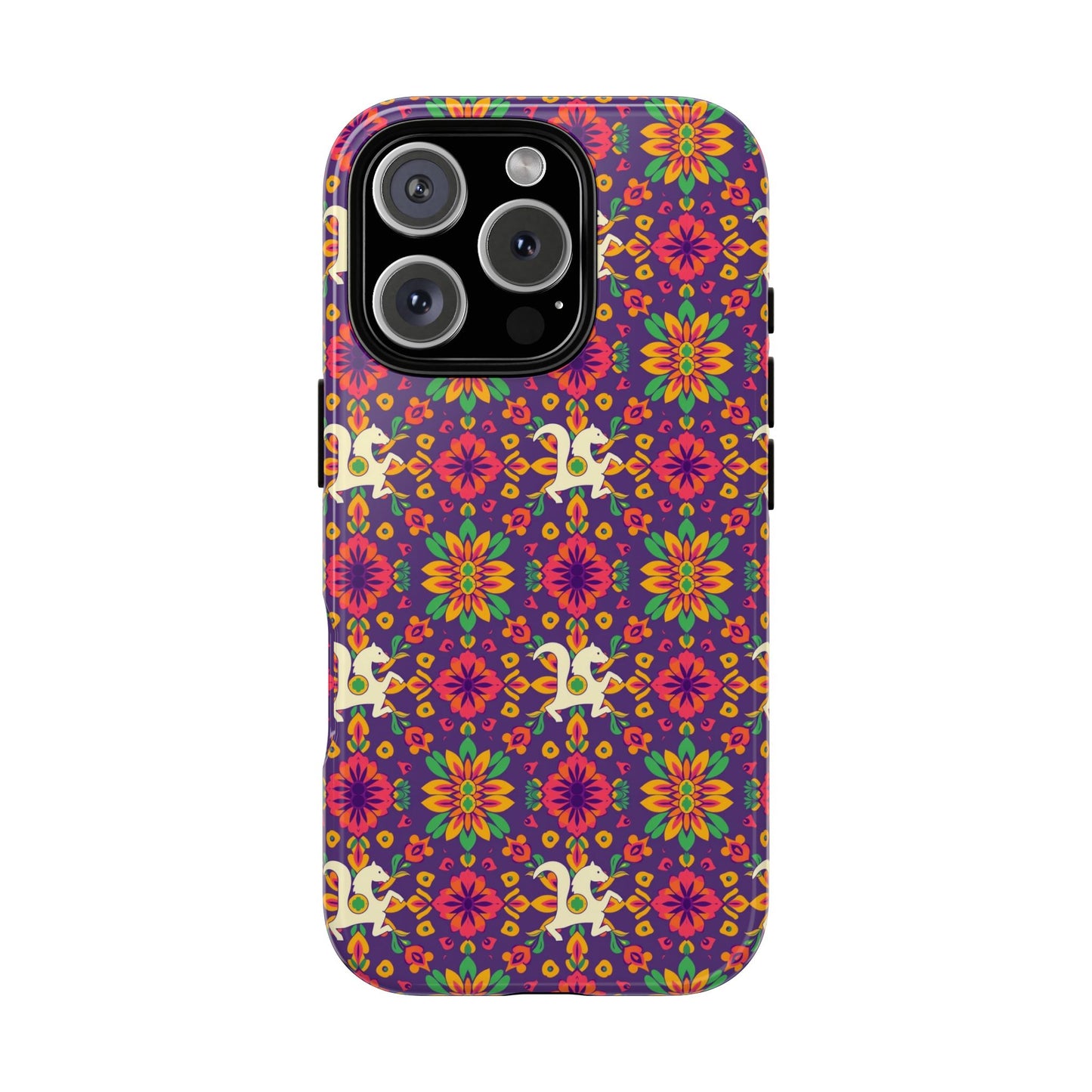 Tough Cases, Aquarius, Zodiac v1, Flower Pattern