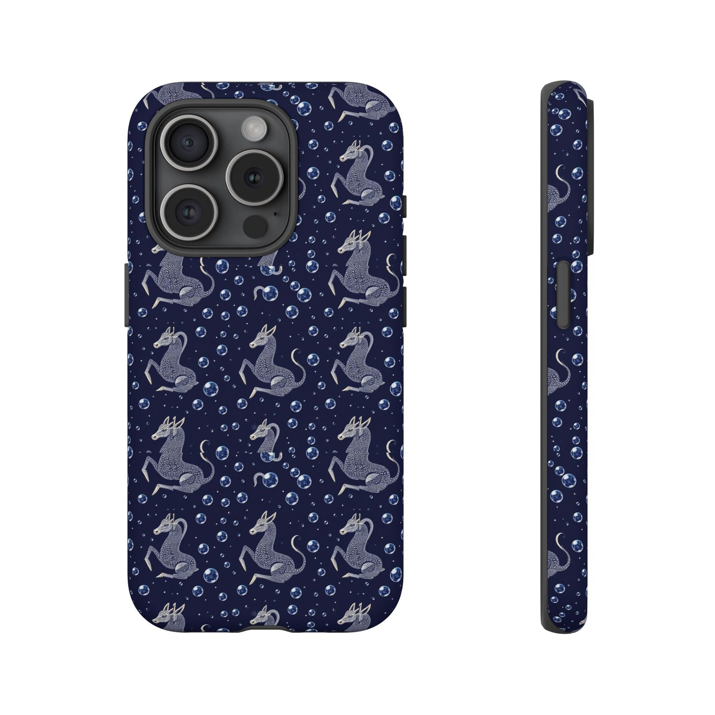 Tough Cases, Capricorn, Zodiac v2, Bubble Pattern
