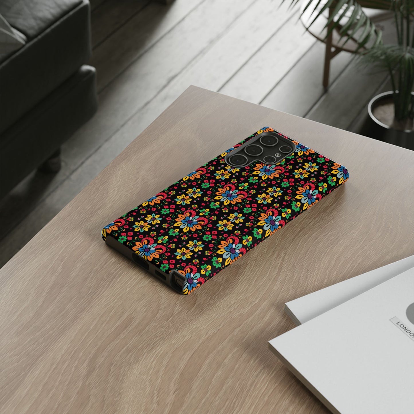 Tough Cases, Aries, Zodiac v2, Flower Pattern