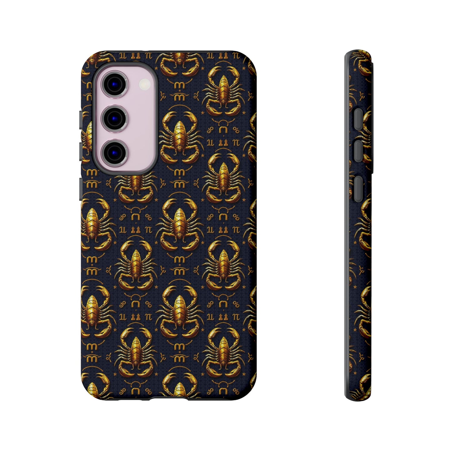 Tough Cases, Scorpio, Zodiac, Metal Pattern