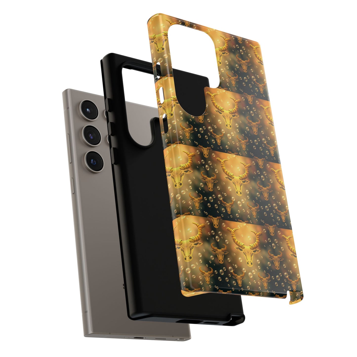 Tough Cases, Taurus, Zodiac v1, Bubble Pattern