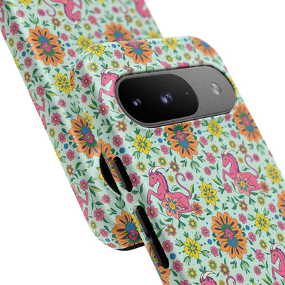Tough Cases, Aquarius, Zodiac, Flower Pattern