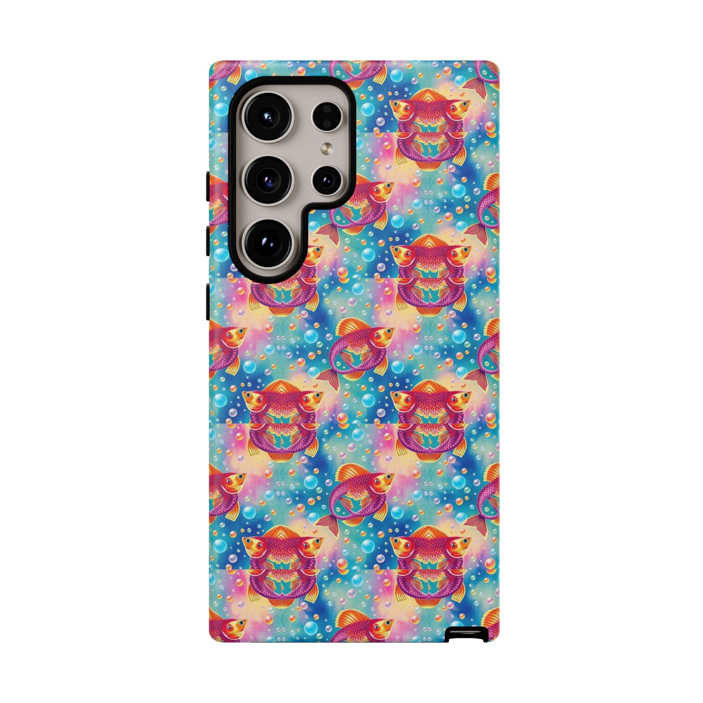 Tough Cases, Pisces, Zodiac v1, Bubble Pattern