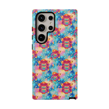 Tough Cases, Pisces, Zodiac v1, Bubble Pattern