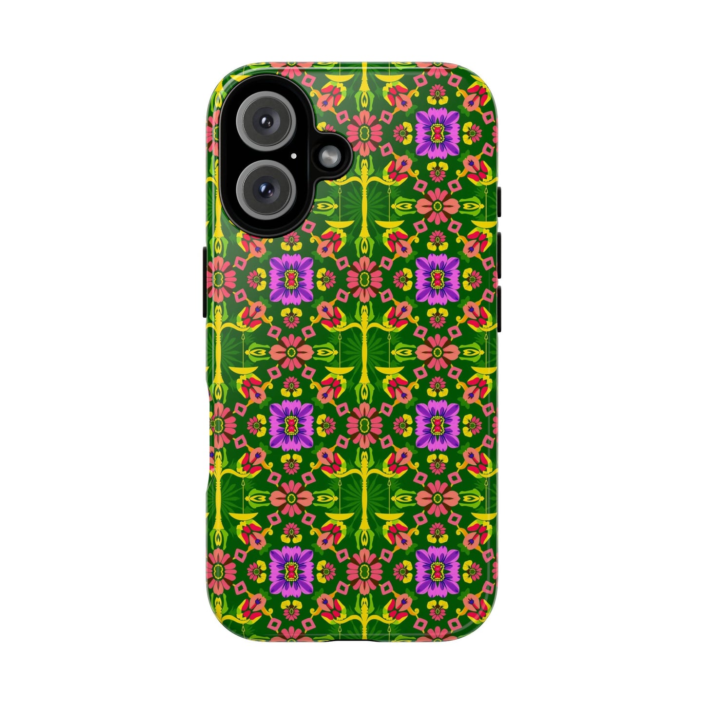 Tough Cases, Libra, Zodiac, Flower Pattern