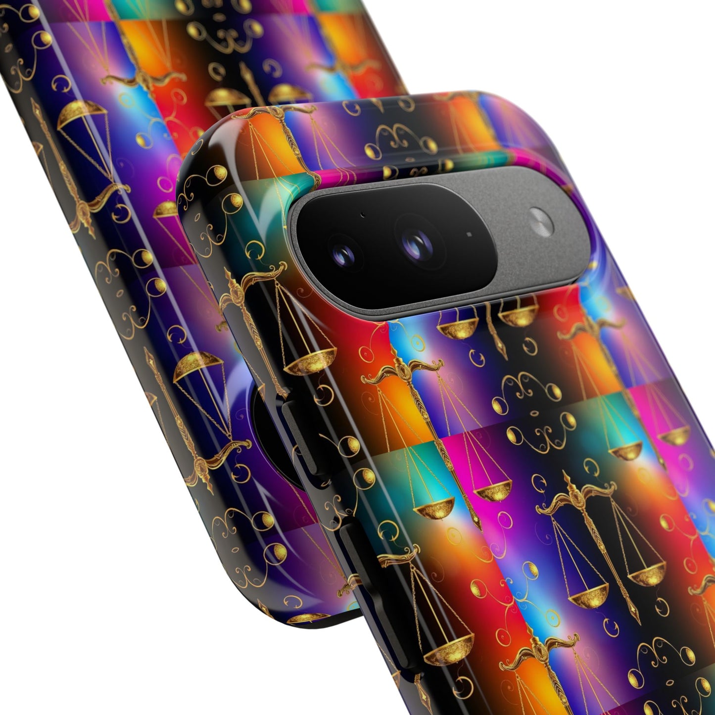 Tough Cases, Libra, Zodiac v1, Metal Pattern