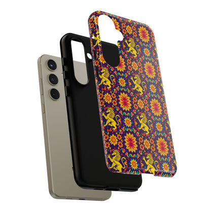 Tough Cases, Leo, Zodiac, Flower Pattern