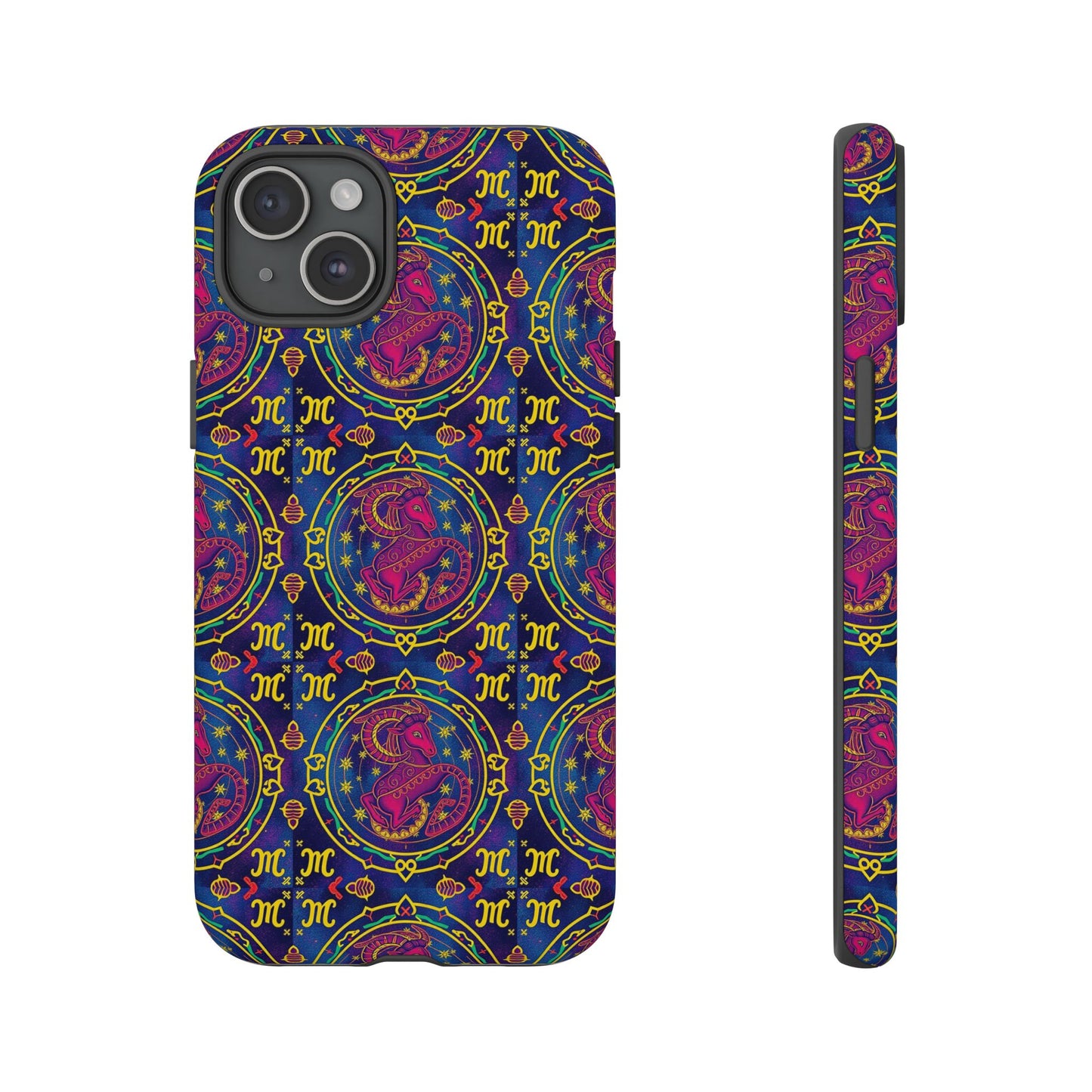 Tough Cases, Capricorn, Zodiac, Metal Pattern