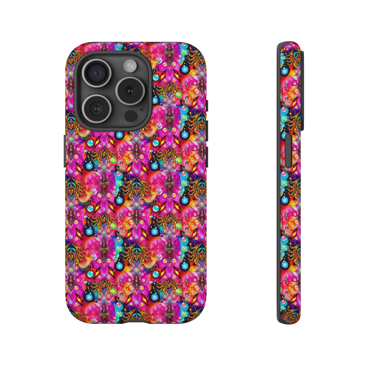 Tough Cases, Scorpio, Zodiac v1, Bubble Pattern