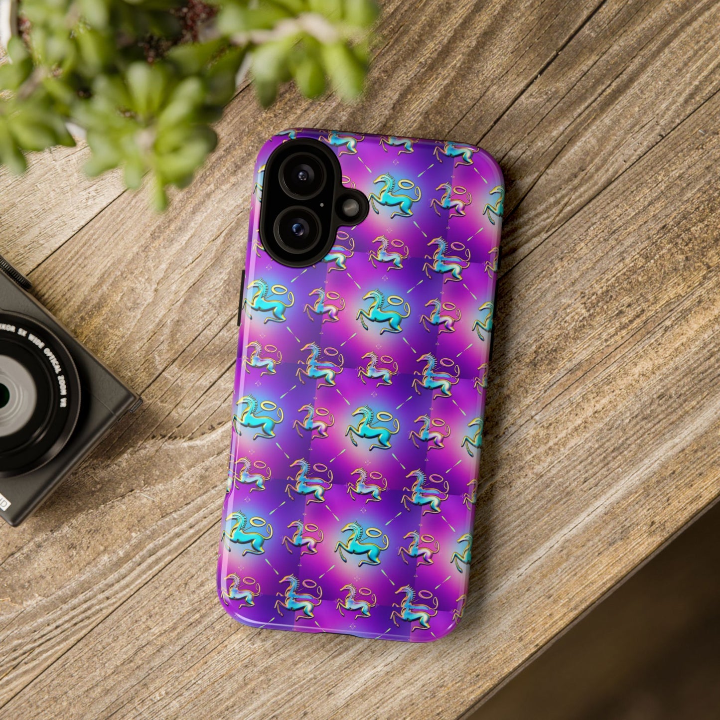 Tough Cases, Aquarius, Zodiac, Metal Pattern