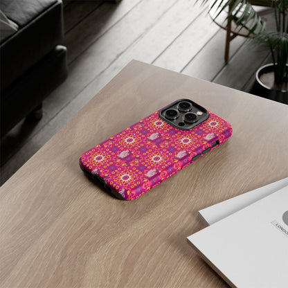 Tough Cases, Gemini, Zodiac v1, Flower Pattern