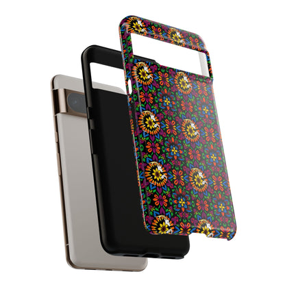 Tough Cases, Capricorn, Zodiac v2, Flower Pattern