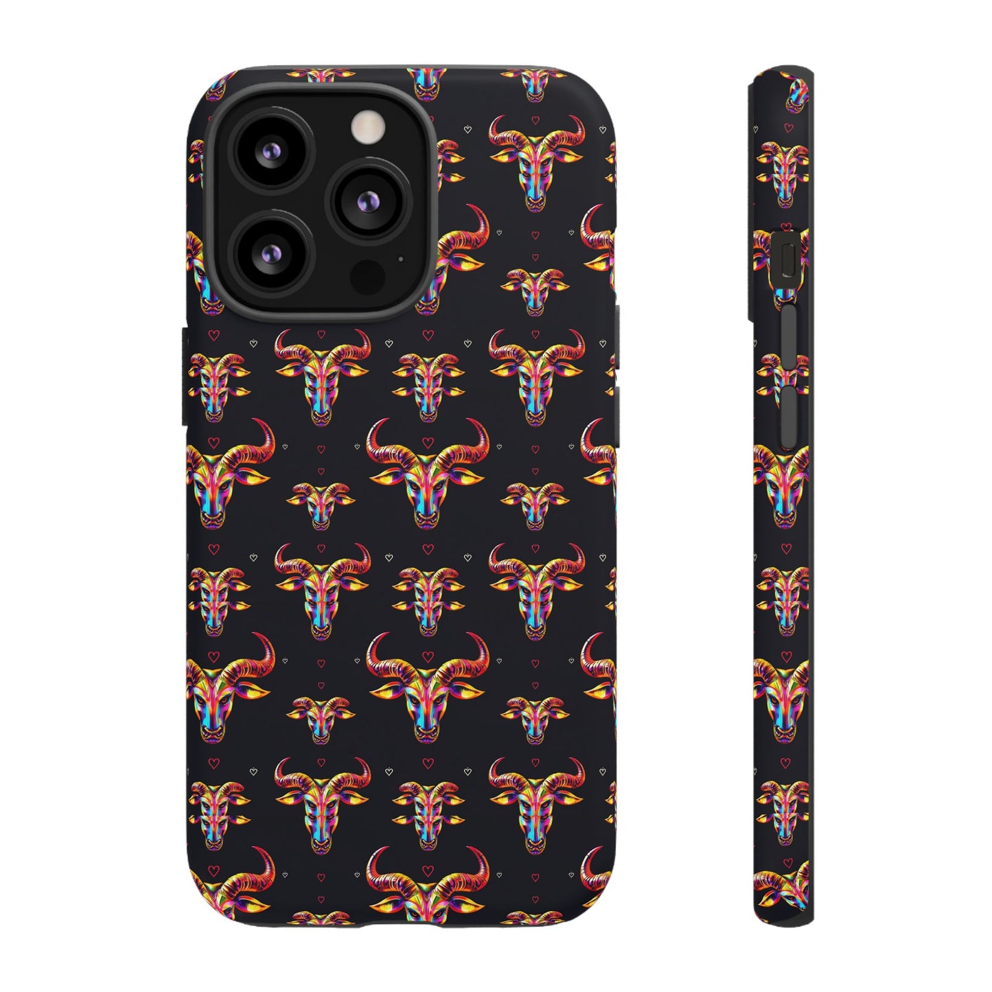 Tough Cases, Taurus, Zodiac, Metal Pattern
