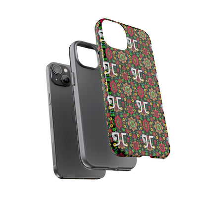 Tough Cases, Gemini, Zodiac v4, Flower Pattern
