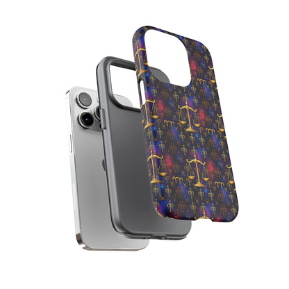 Tough Cases, Libra, Zodiac v2, Metal Pattern