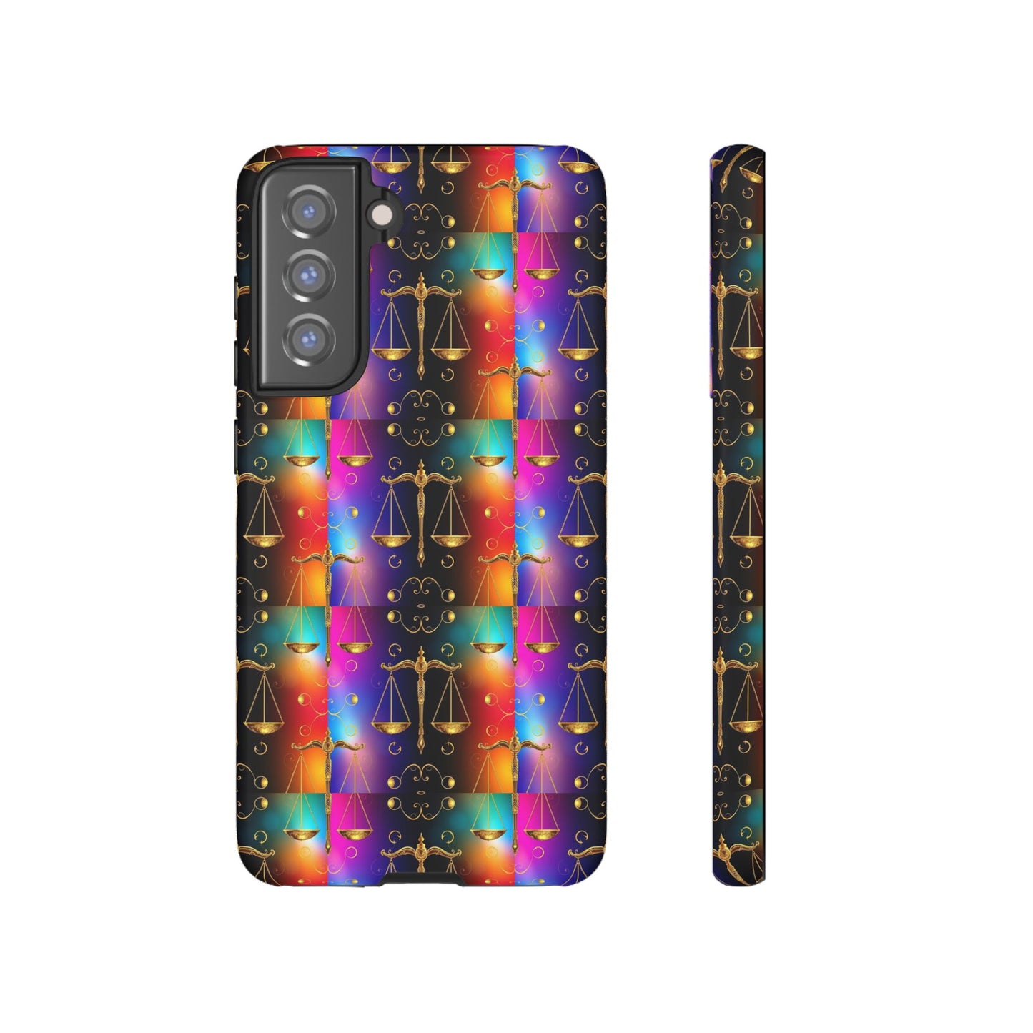 Tough Cases, Libra, Zodiac v1, Metal Pattern