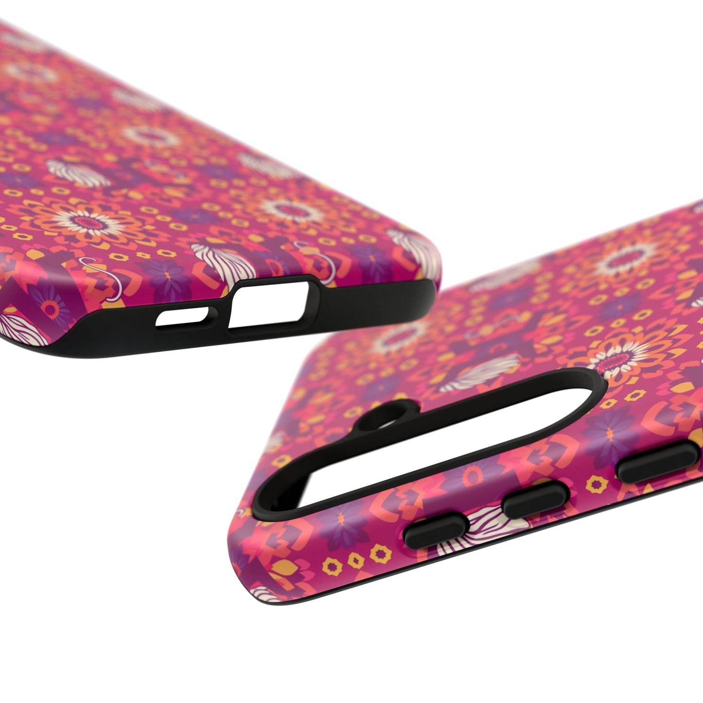 Tough Cases, Gemini, Zodiac v1, Flower Pattern