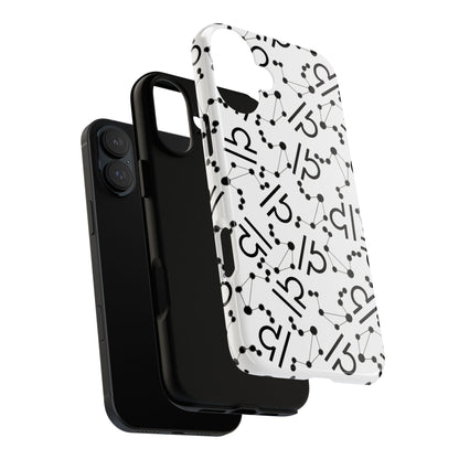 Tough Cases with the Libra Zodiac sign for iPhone, Samsung Galaxy, and Google Pixel devices