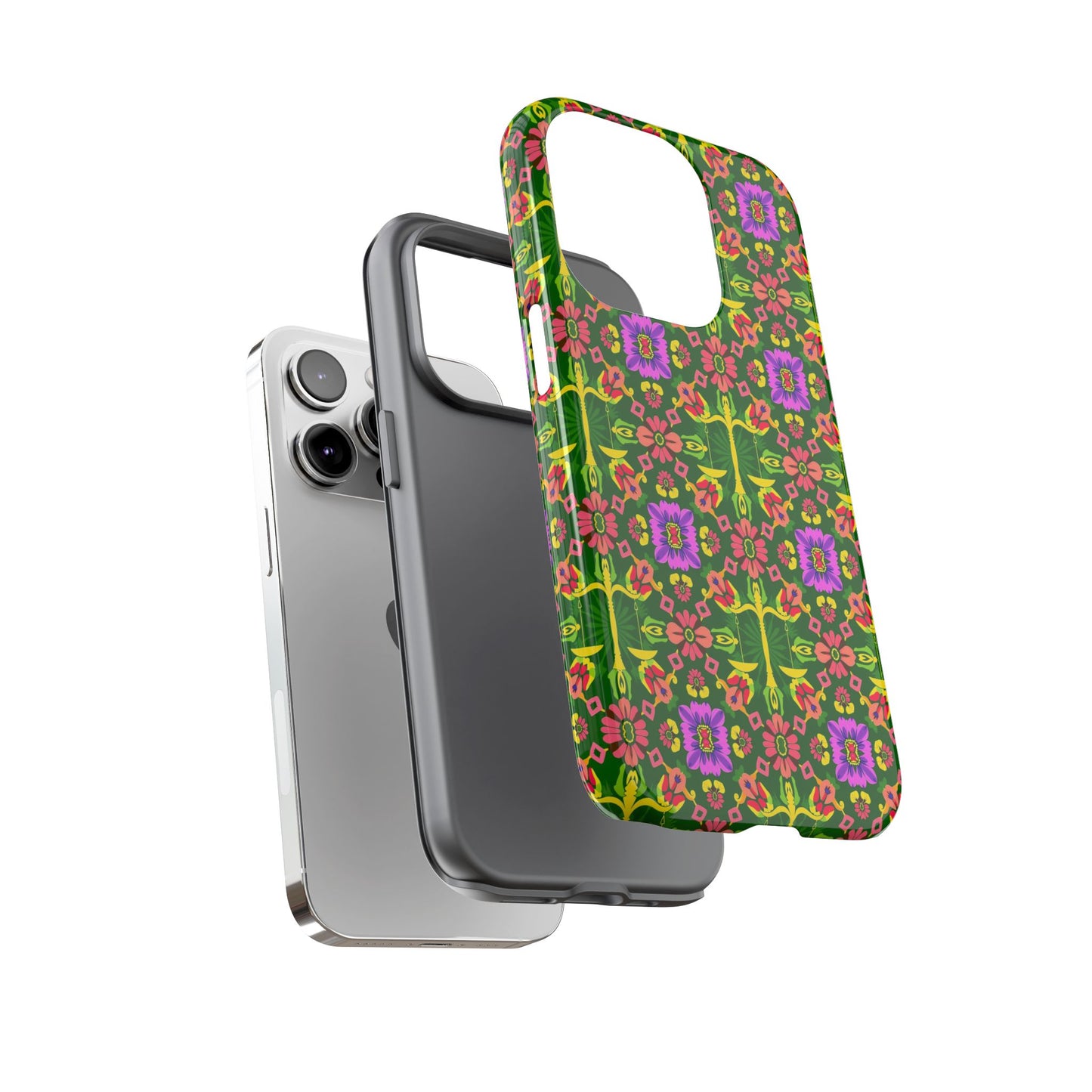 Tough Cases, Libra, Zodiac, Flower Pattern