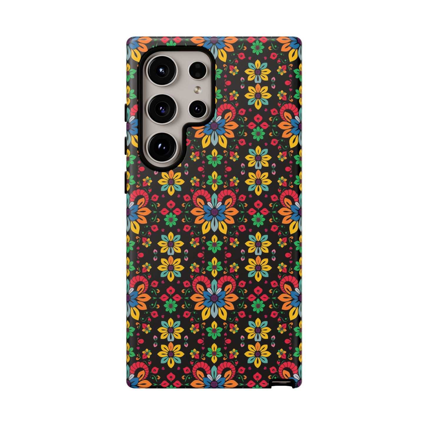 Tough Cases, Aries, Zodiac v2, Flower Pattern