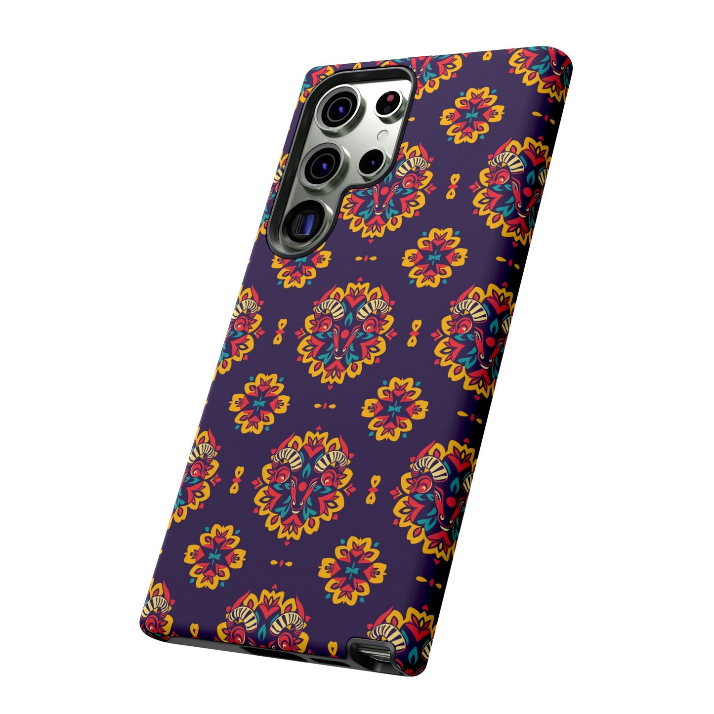 Tough Cases, Taurus, Zodiac, Flower Pattern