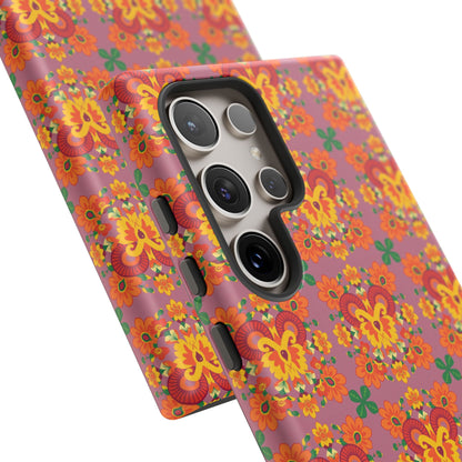 Tough Cases, Aries, Zodiac v1, Flower Pattern