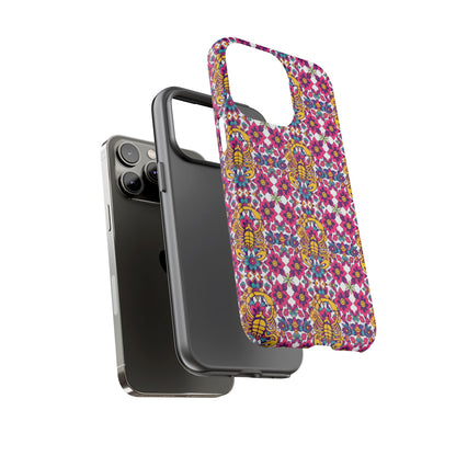 Tough Cases, Scorpio, Zodiac v2, Flower Pattern