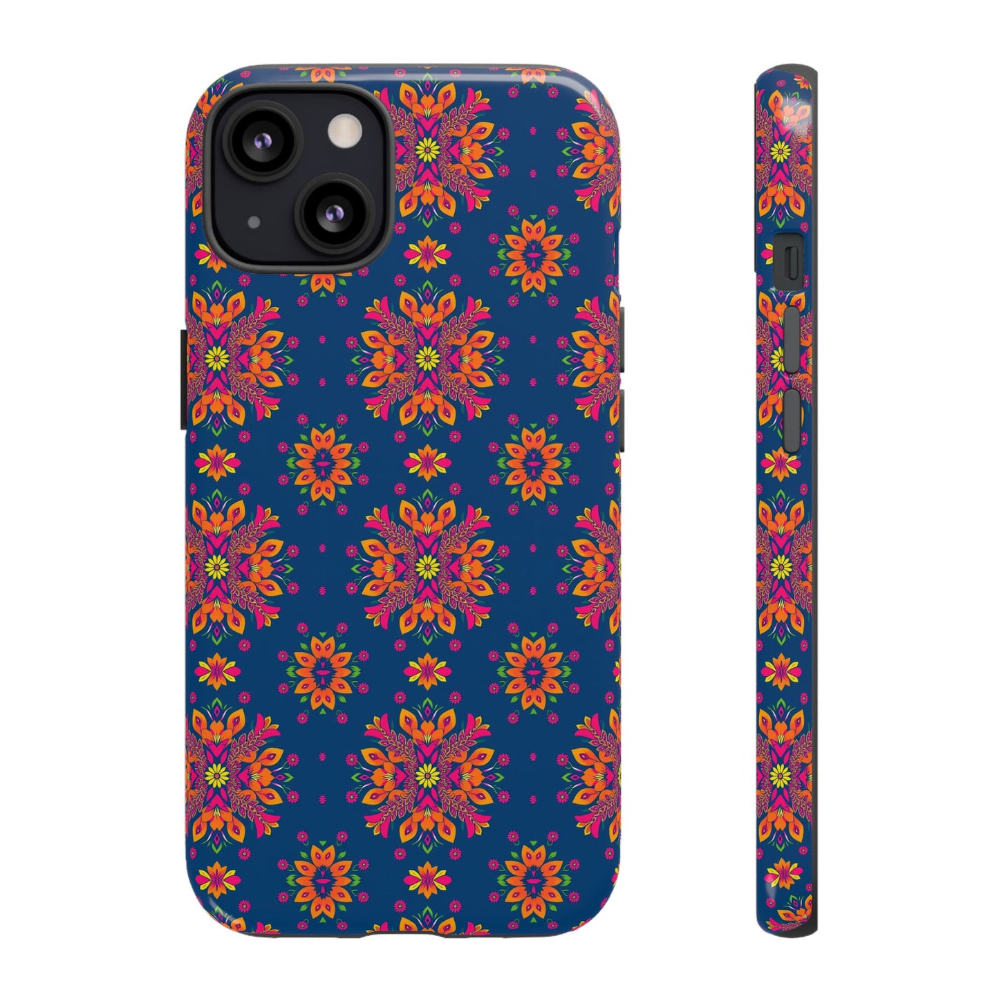Tough Cases, Gemini, Zodiac v2, Flower Pattern