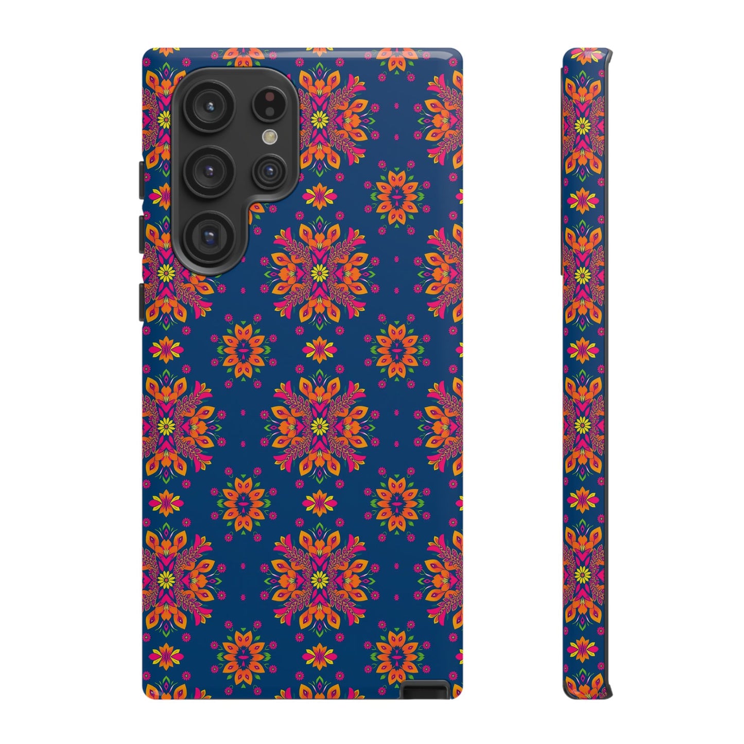 Tough Cases, Gemini, Zodiac v2, Flower Pattern